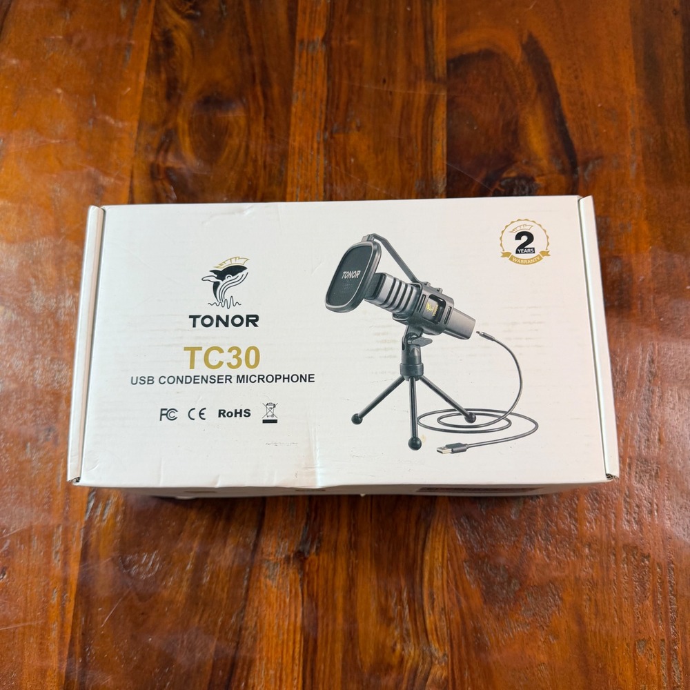 TONOR TC30 USB Condenser Microphone Kit Cardioid for Gaming Podcast Streaming
